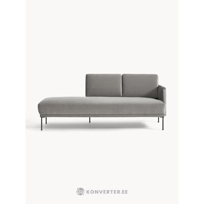 Grey Velvet Sofa (Fluente)