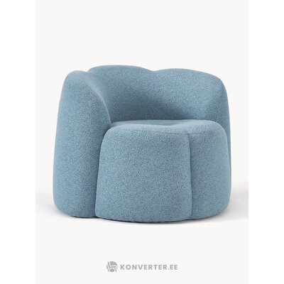 Blue Buklee Armchair (Fleur)