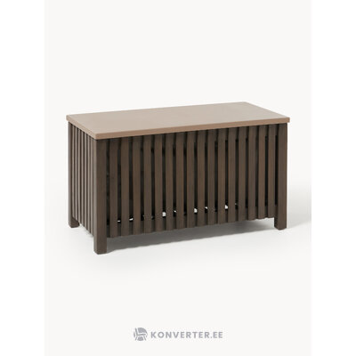 Dark brown Garden Storage Box (Arkin)
