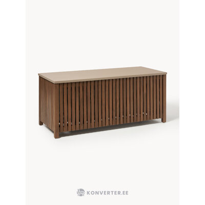 Dark brown Garden Storage Box (Arkin)