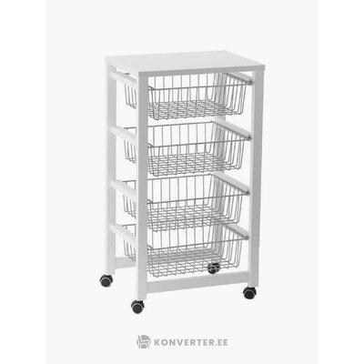 Servisa ratiņi 515 Gingerone Bianco (Arredamenti Italia)