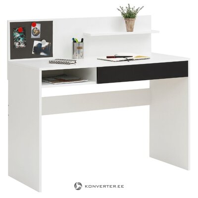 White desk magnetic hall sample, with beauty flaws