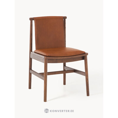 Masīvkoka ādas krēsls (Hayo)