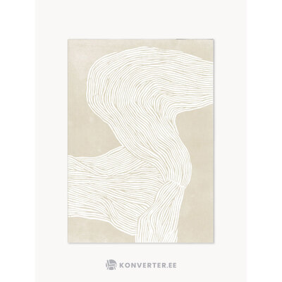 Sieninis paveikslas „Linija Nr. 08“ (plakatas ir rėmas)