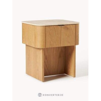 Ruda naktinė staliukas (Zumi)