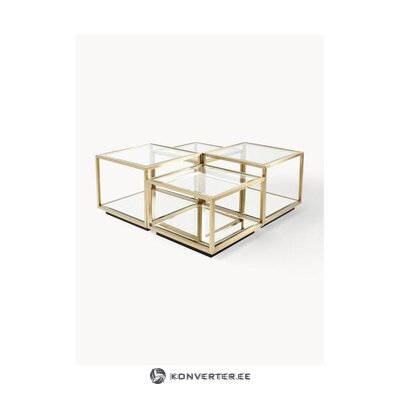 Дизайнерский журнальный столик-комплект из 4 предметов «Луиджи» (Kare Design)