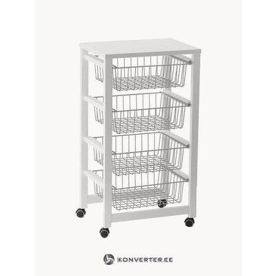 Tarjoiluvaunu 515 Gingerone Bianco (Arredamenti Italia)