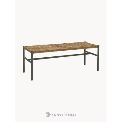 Ruskea puutarhapenkki DK (Brafab)