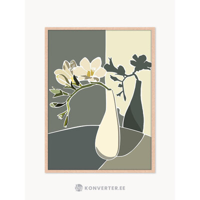 Wallpaper Green Flowers (Any Image)