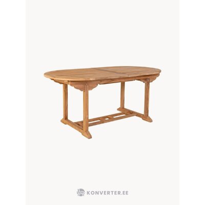 Раздвижной обеденный стол из массива дерева Salamanca (House Nordic) 180-240x90 см