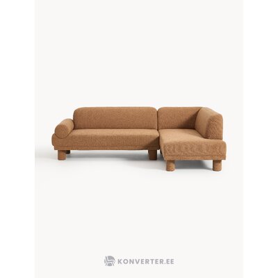 Tamsiai smėlio spalvos „Buklee“ kampinė sofa (Lilo)