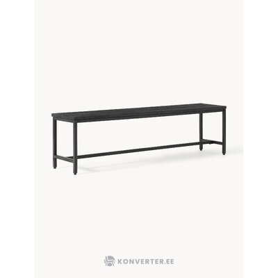 Black Solid Wood Bench (Raw)