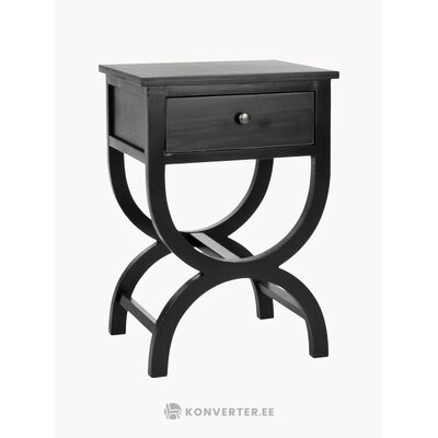 Musta massiivipuinen yöpöytä Maxine (Safavieh)