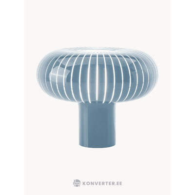 Sininen LED-pöytävalaisin Teresa (Kartell)