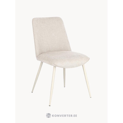 Gaiši bēšs krēsls Cora (Bizzotto)