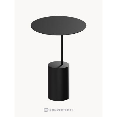 Must Ümmargune Diivanilaud Ciro (Metallbude)