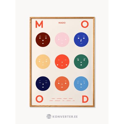 Wall mural Nine Moods (Mado)