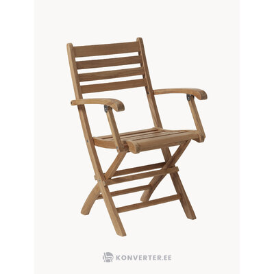 Solid wood garden chair York (Cinas)