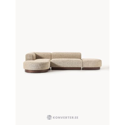 Dark beige corner sofa (Natalie)