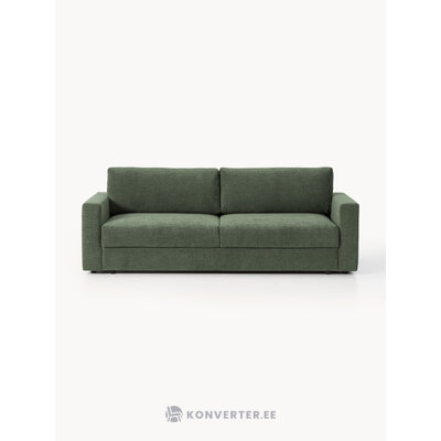 Dark Green Velvet Sofa Bed (Tasha)
