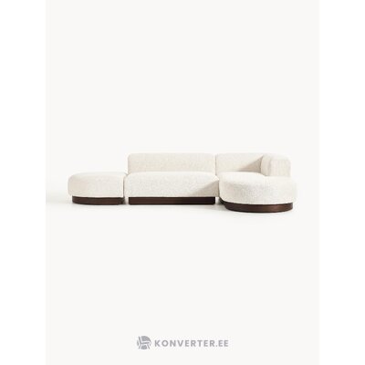White Corner Sofa (Natalie)