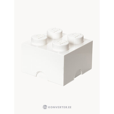 Valge Mänguasajdekast Brick (Lego)