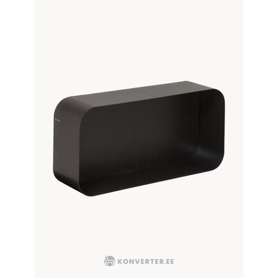Black Wall shelf Brix (Sealskin)