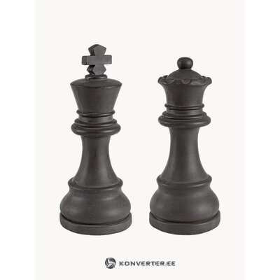 Garden decoration Chess King-Queen (Bizzotto)