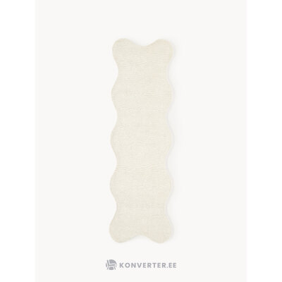 Off-white Wavy Carpet 75x250