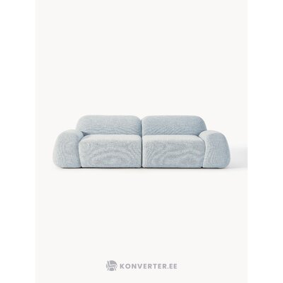 Светло-серый модульный диван (Wolke)