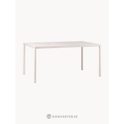 Белый садовый обеденный стол Piave (Nardi) 160x90