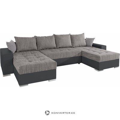 Gray corner sofa bed (josy)