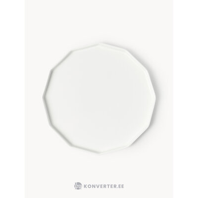 White Dinner Plate 4 Pieces (Angolian)