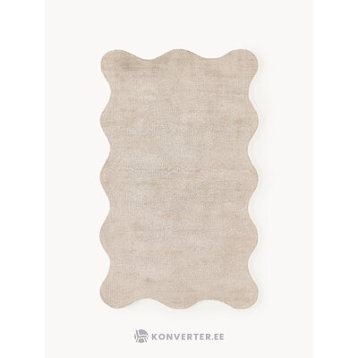 Beige Wavy Rug 110x170