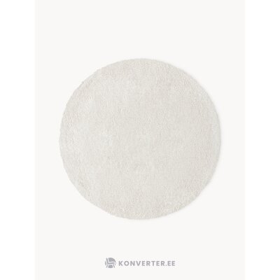 White Round Carpet (Lei)D=120