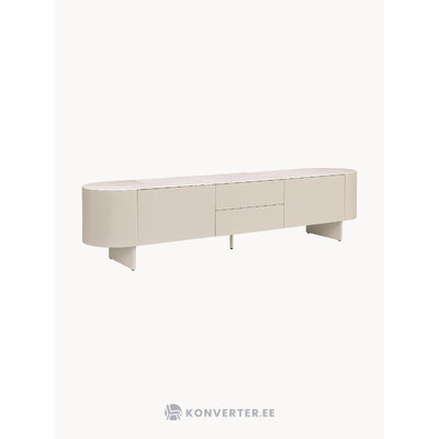 Light beige TV-Base in Ardis (Bizzotto)