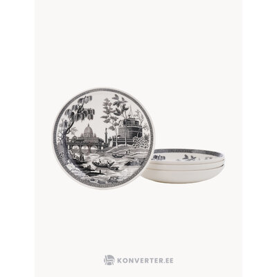 Lautanen 4 kpl Rooma (Spode)