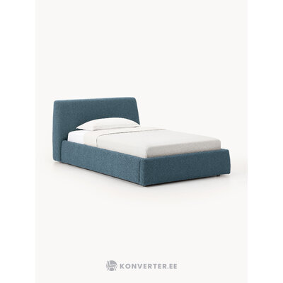 Blue Upholstered Bed 120x200