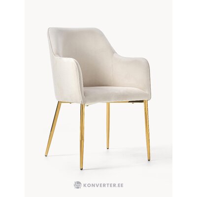 Light beige armchair (Ava)