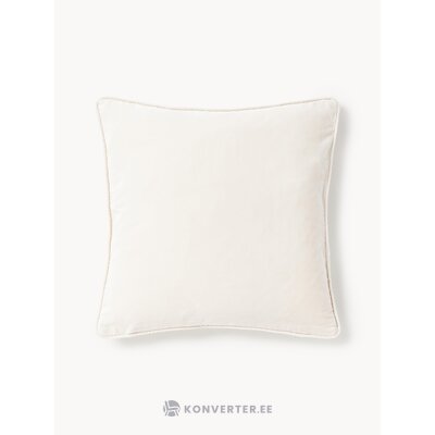 White Velvet Pillowcase (Dana)60x60