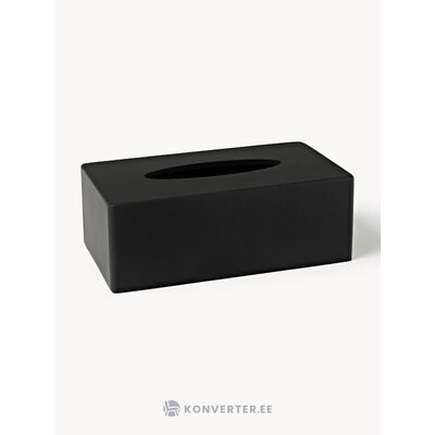 Black Tissue Box (Loa)