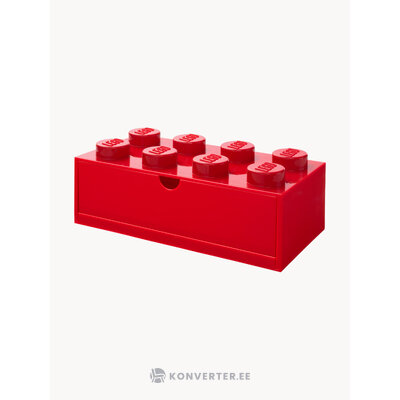 Красный выдвижной ящик для хранения (Lego®)