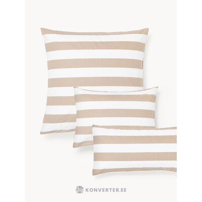 Striped Cotton Pillowcase (Striped)80x80