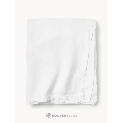 White Linen Tablecloth (Larissa)140x320