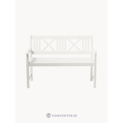 White Garden bench Rosenborg (China)
