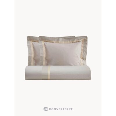 Серый хлопковый пододеяльник, размер Twin (Biancoperla), 220x240