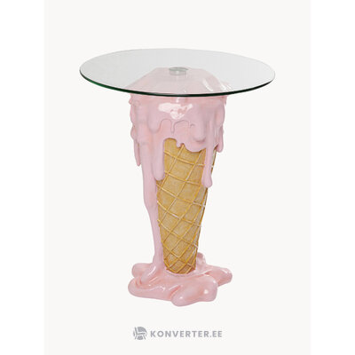 Pink Round Dining Table Icecream (Rough DesignD=60