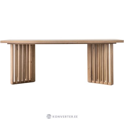 Bright Design Solid Wood Dining Table Okayama (Gallery Direct) 100x200