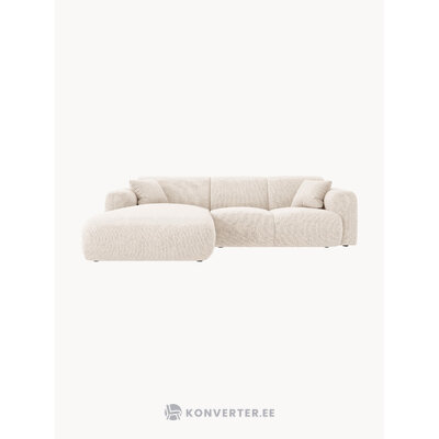Light Velvet Corner Sofa Nolio (Besolux)