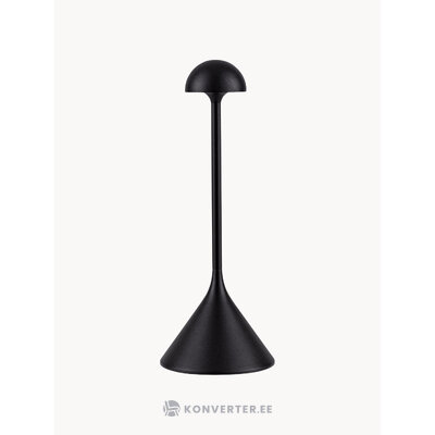 Musta LED-pöytävalaisin (Nova Luce)